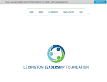 Tablet Screenshot of lexlf.org